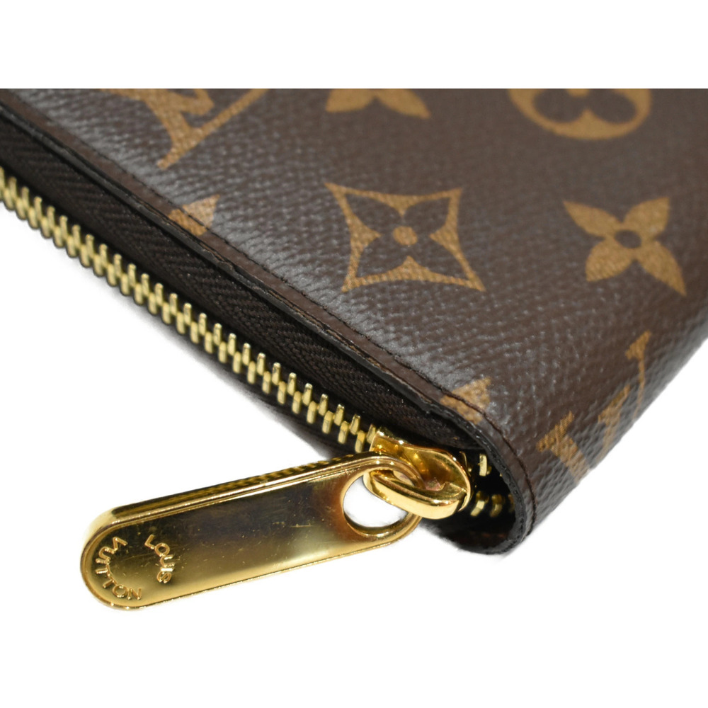 LOUIS VUITTON Zippy Wallet Monogram Brown Long - Picture 8 of 10